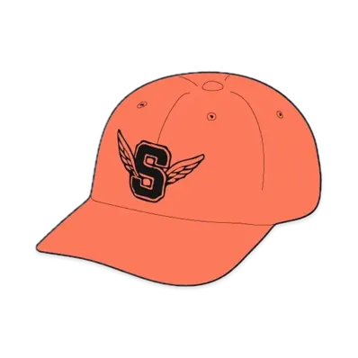 Supreme Wings Logo 6-Panel "Light Orange"