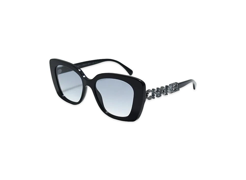 CHANEL Women's Square Shape Sunglasses "Blue"