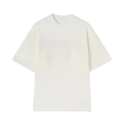 Jil Sander Women's Logo T-Shirt "Porcelain"