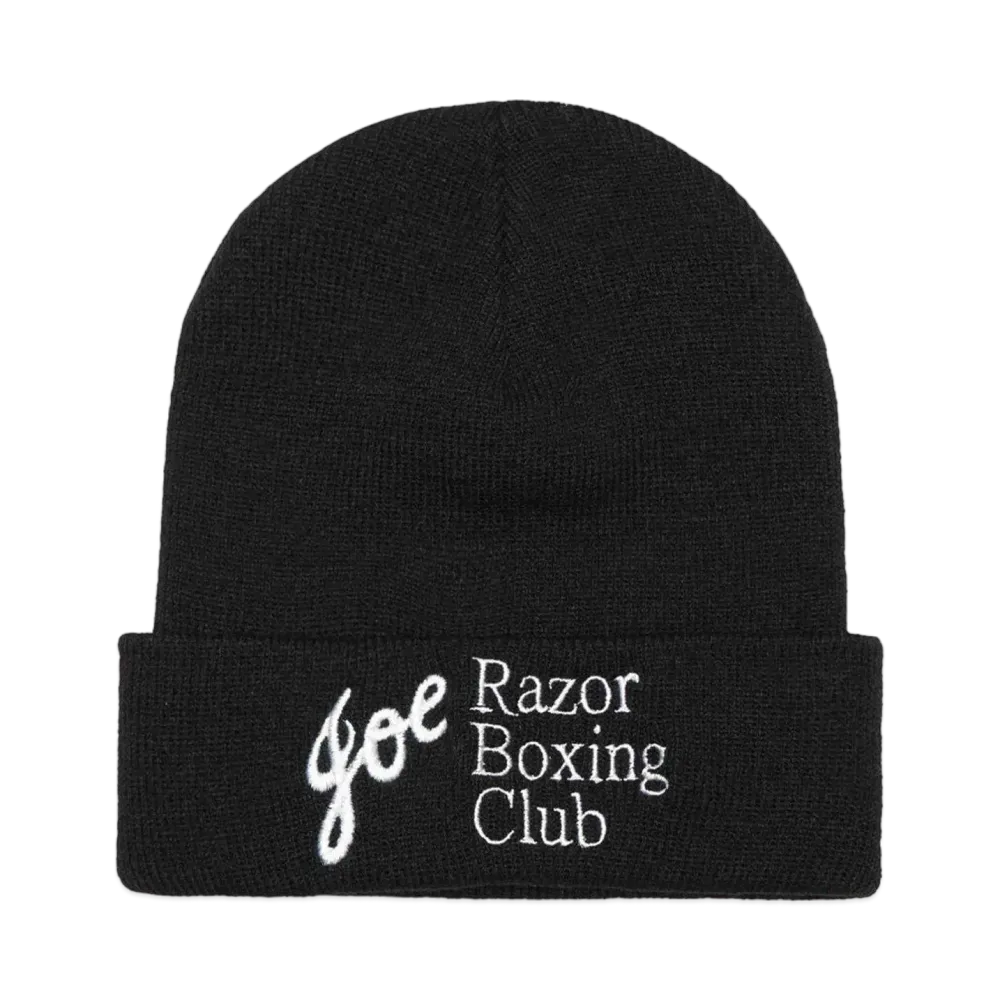 数量限定受注生産品 Joe Razor Boxing Club ニット帽 RAZOR BOXING CLUB(レーザーボクシングクラブ) 人気の新作/中古通販