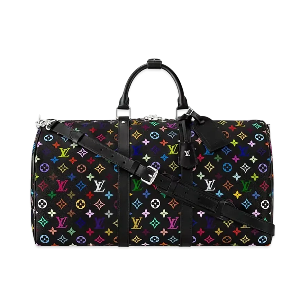 Louis Vuitton x Takashi Murakami Keepall Bandouliere 50 Monogram "Multicolor"