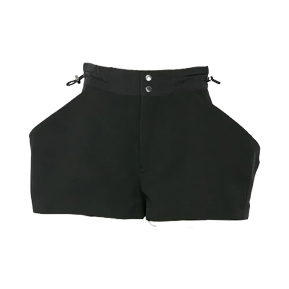 sacai Matelasse Twill Shorts "Black"