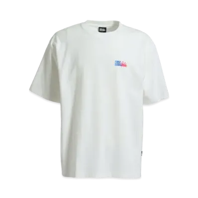 FIRST DOWN COLOR LOGO S/S T "Off White"