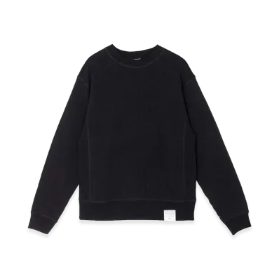 HYKE Sweat Shirt "Black"