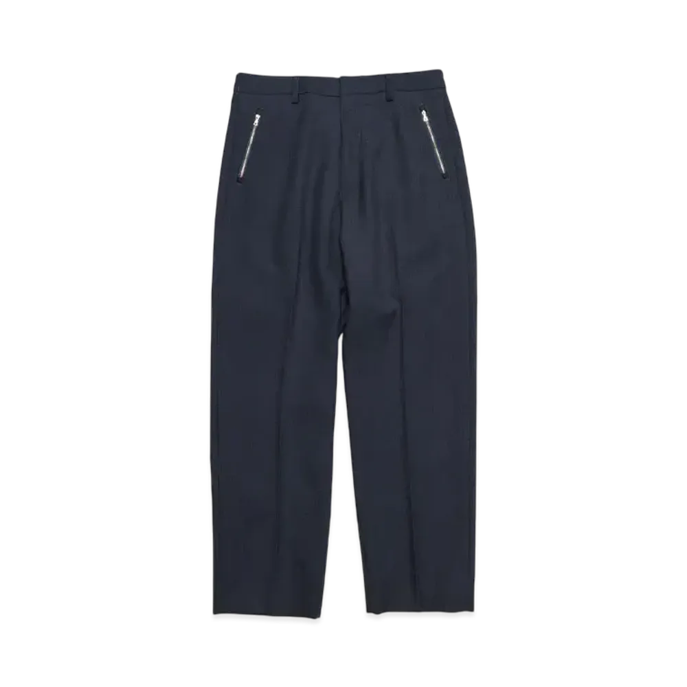 SOPHNET. Zip Pocket Slacks "Navy"