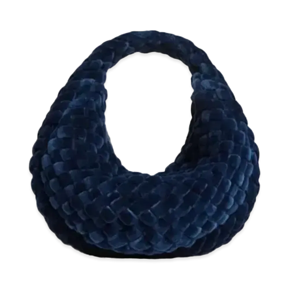 Bottega Veneta Ladies Mini Padded Jodie Hand Bag "Dark Blue"