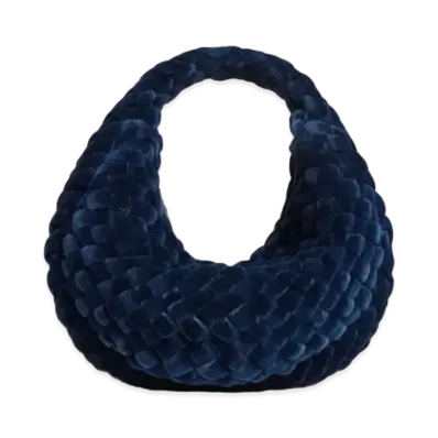 Bottega Veneta Ladies Mini Padded Jodie Hand Bag "Dark Blue"
