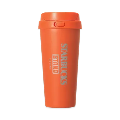 STARBUCKS STAND x BEAMS Stainless TOGO Bottle 473ml "Orange"