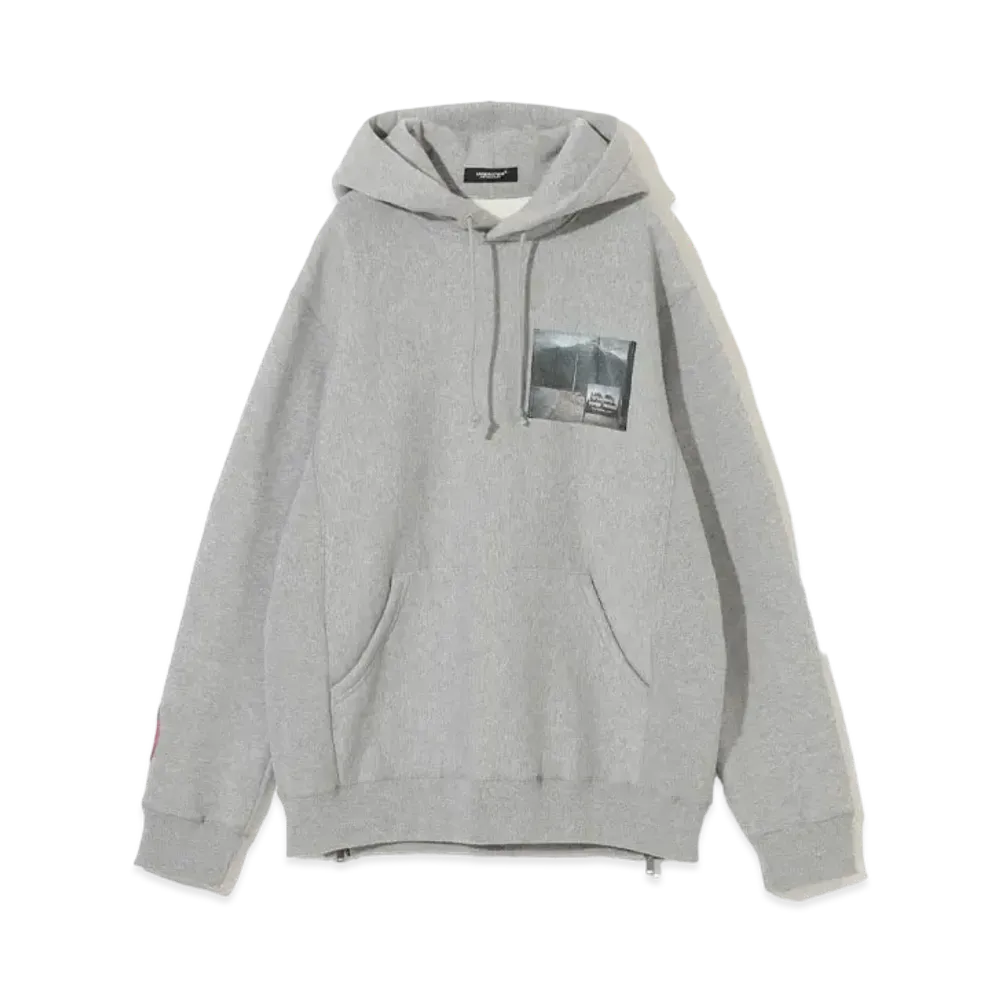 UNDERCOVER Twin Peaks Cotton Fleece Sweatshirt Hoodie "Top Gray"