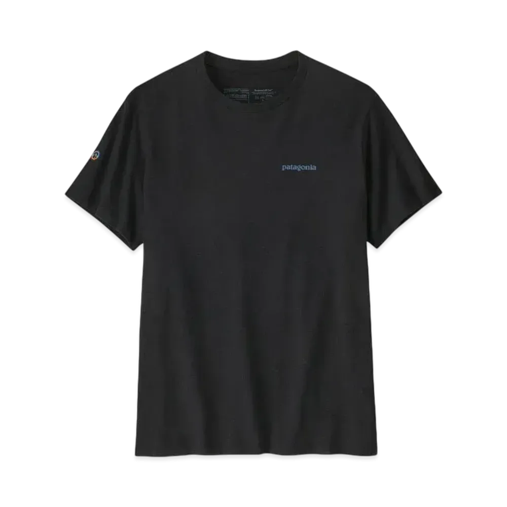 Patagonia Men's Fitzroy Icon Responsibili Tee "Black"