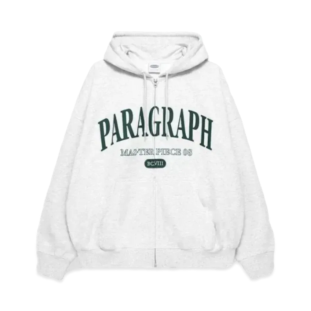 Paragraph Masterpiece Zip Hoodie "Melange"