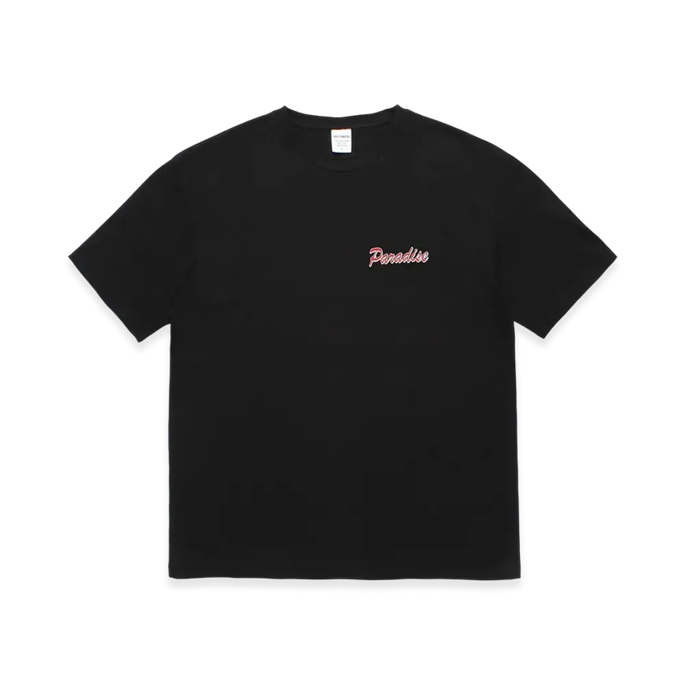 WACKO MARIA Washed Heavy Weight T-Shirt "Black"