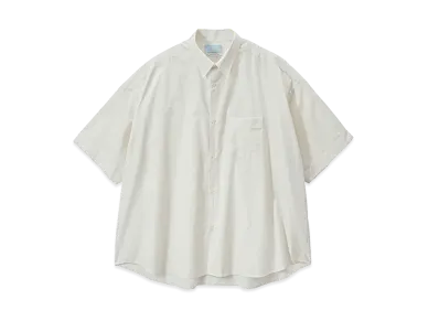 Graphpaper Alumo for Graphpaper S/S Oversized Regular Collar Shirt "Pure White"