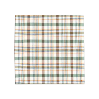 BEAMS Handchief Madras "White"