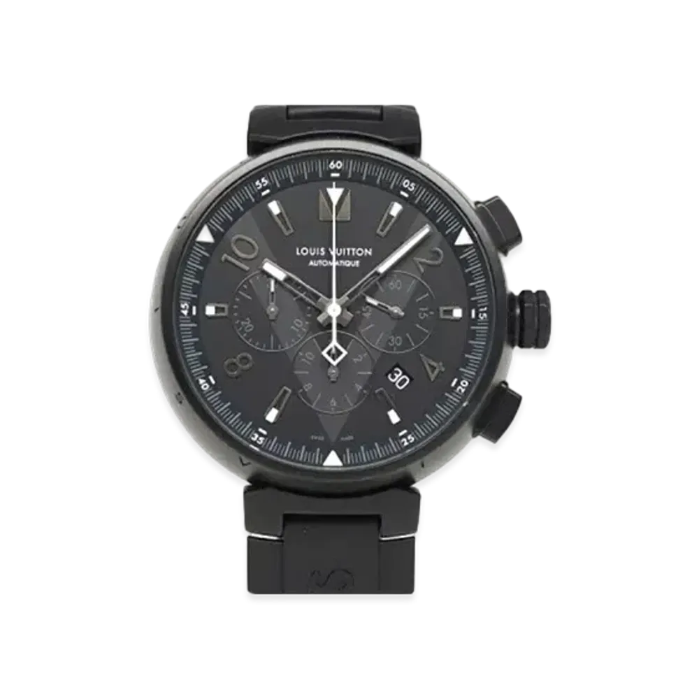 Louis Vuitton Tambour Chronograph All 46mm "Noir"