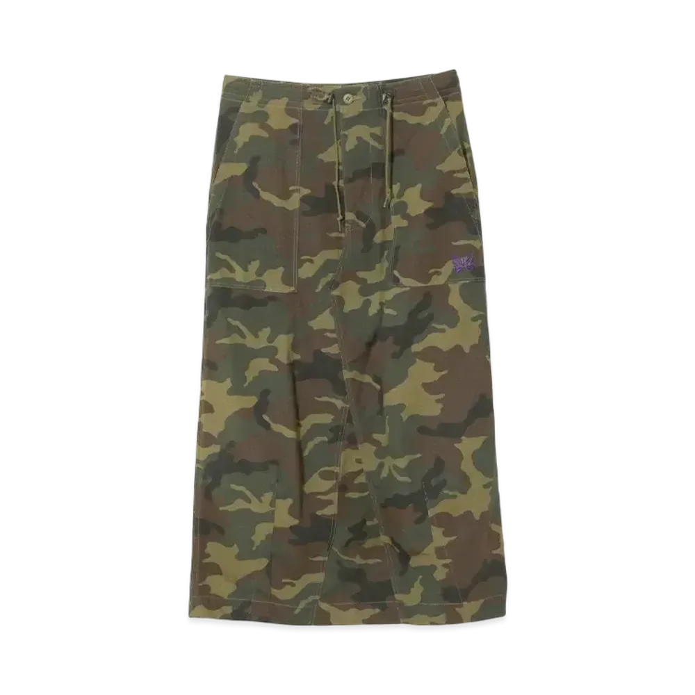 NEEDLES String Fatigue Skirt - Cotton Ripstop / Camo "Camo"