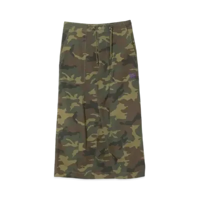 NEEDLES String Fatigue Skirt - Cotton Ripstop / Camo "Camo"