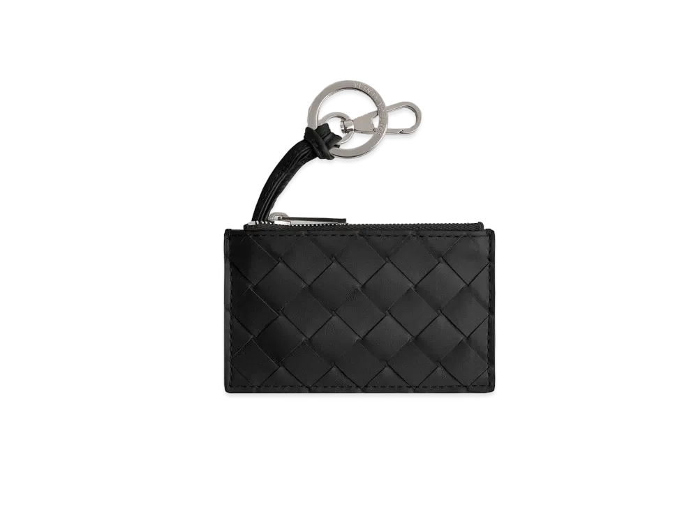Bottega Veneta Key Pouch "Nero"