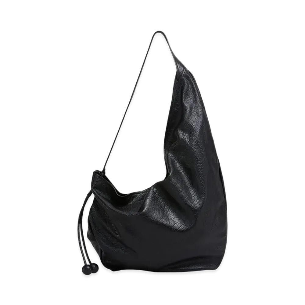 MARNI Large Hobo Bag in Nappa "Black"