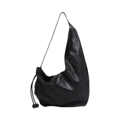 MARNI Large Hobo Bag in Nappa "Black"