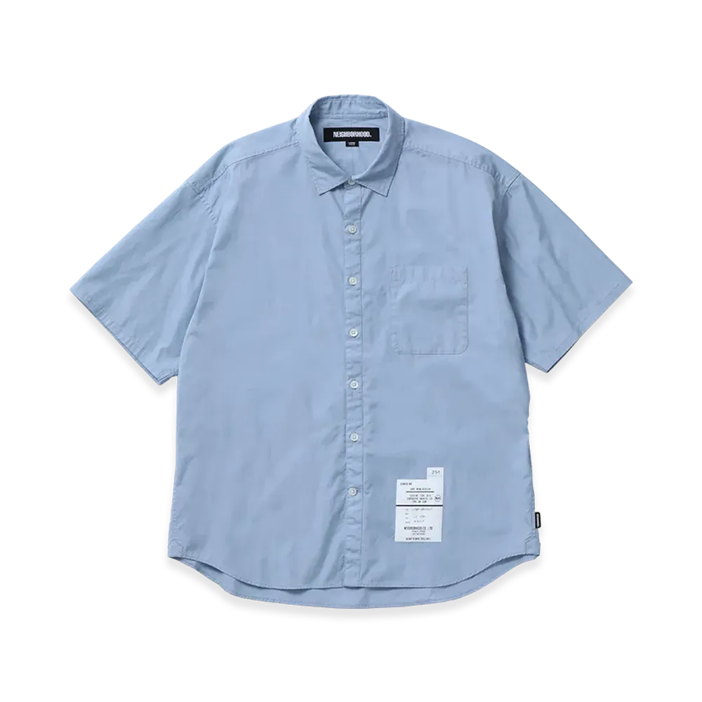 NEIGHBORHOOD Trad Shirt SS "Blue"