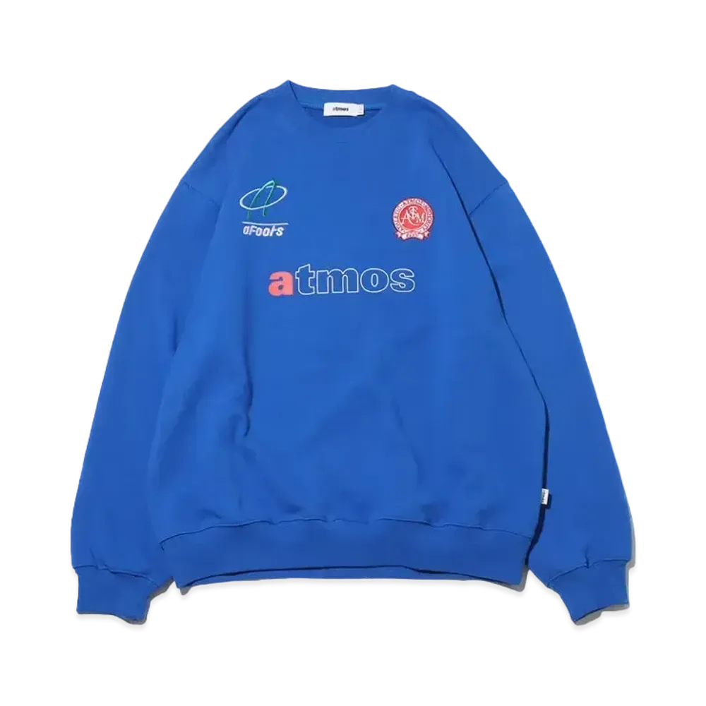 atmos Uniform Crewneck Sweatshirt "Blue"