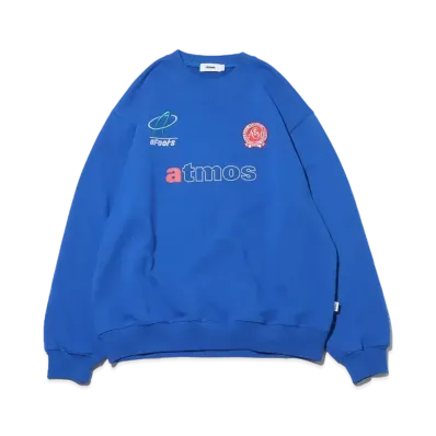 atmos Uniform Crewneck Sweatshirt "Blue"