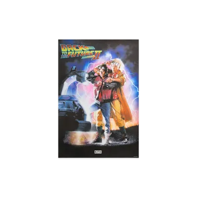 Kith x Back to the Future II Movie Poster "Multi"