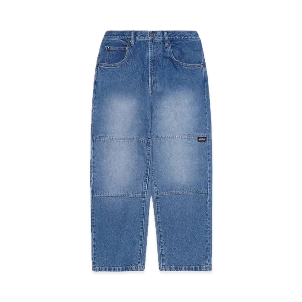 Supreme x Dickies Double Knee Baggy Jean "Washed Indigo"