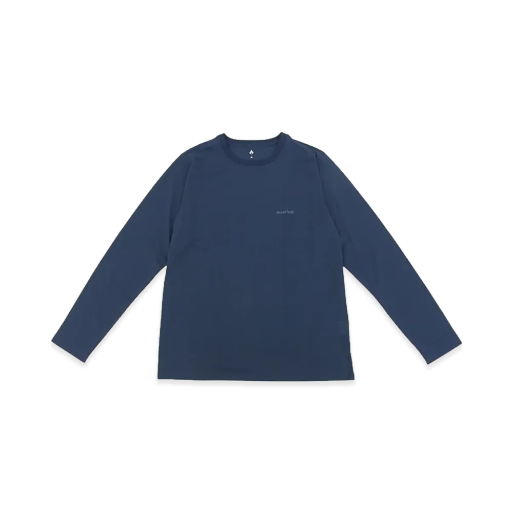 mont-bell Women's WIC. Long Sleeve T-Shirt "Navy"