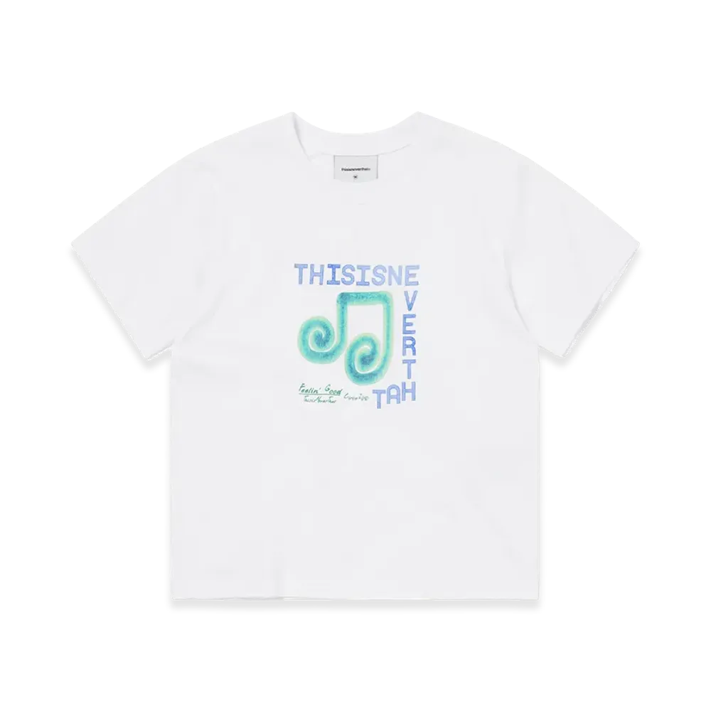thisisneverthat Spiral Note W Tee "White"