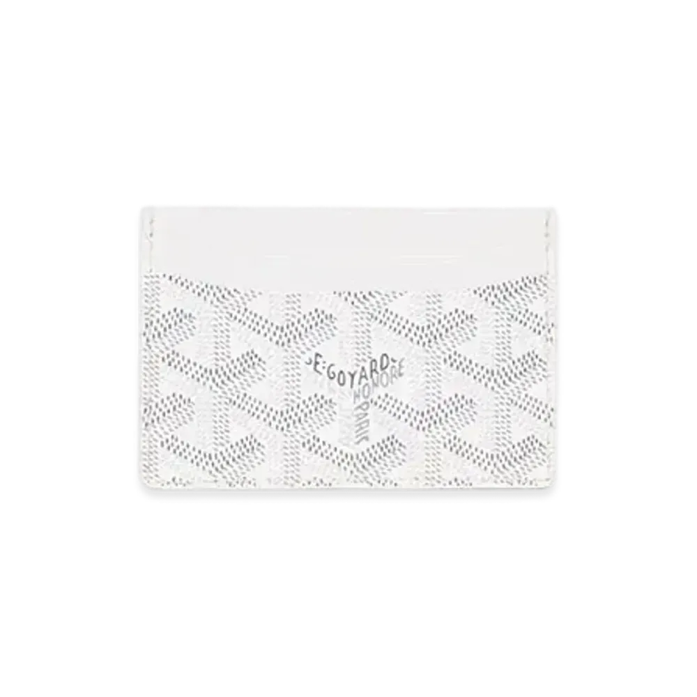 Goyard Saint-Sulpice Card Wallet "White"