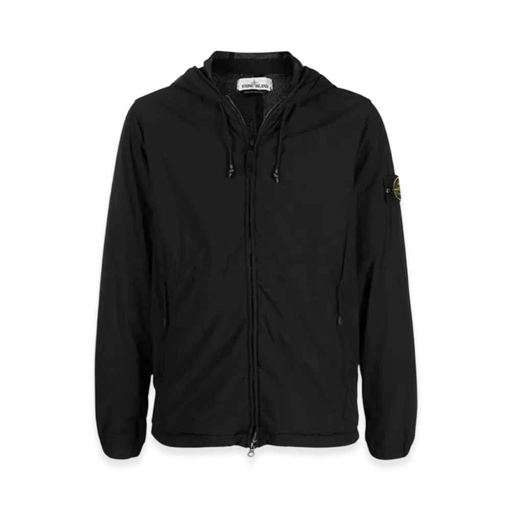Stone Island 42731 Skin Touch Nylon TC Hooded Jacket - 21SS "Black"