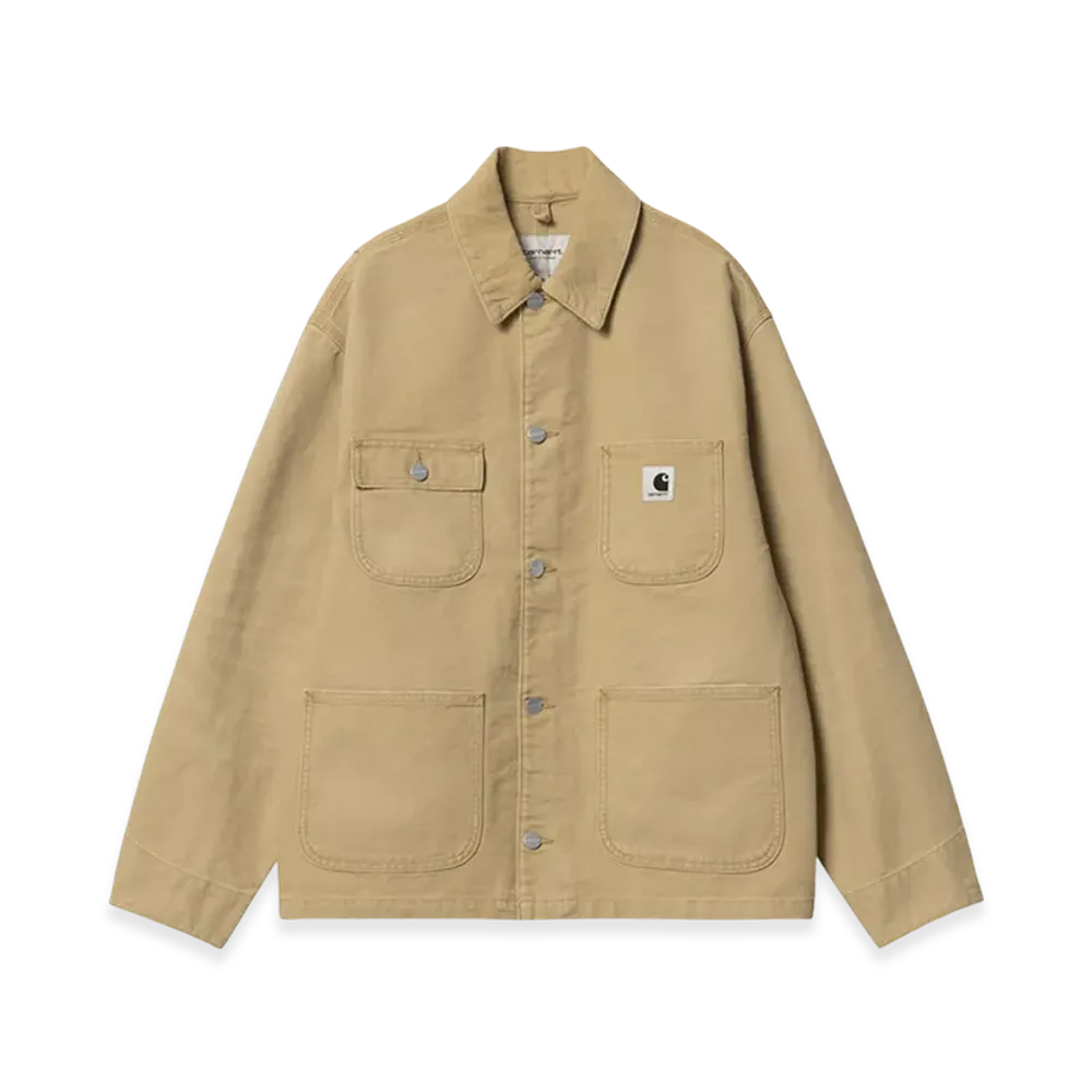 Carhartt WIP Women's Dearborn Canvas OG Michigan Coat "Bourbon Aged Canvas"