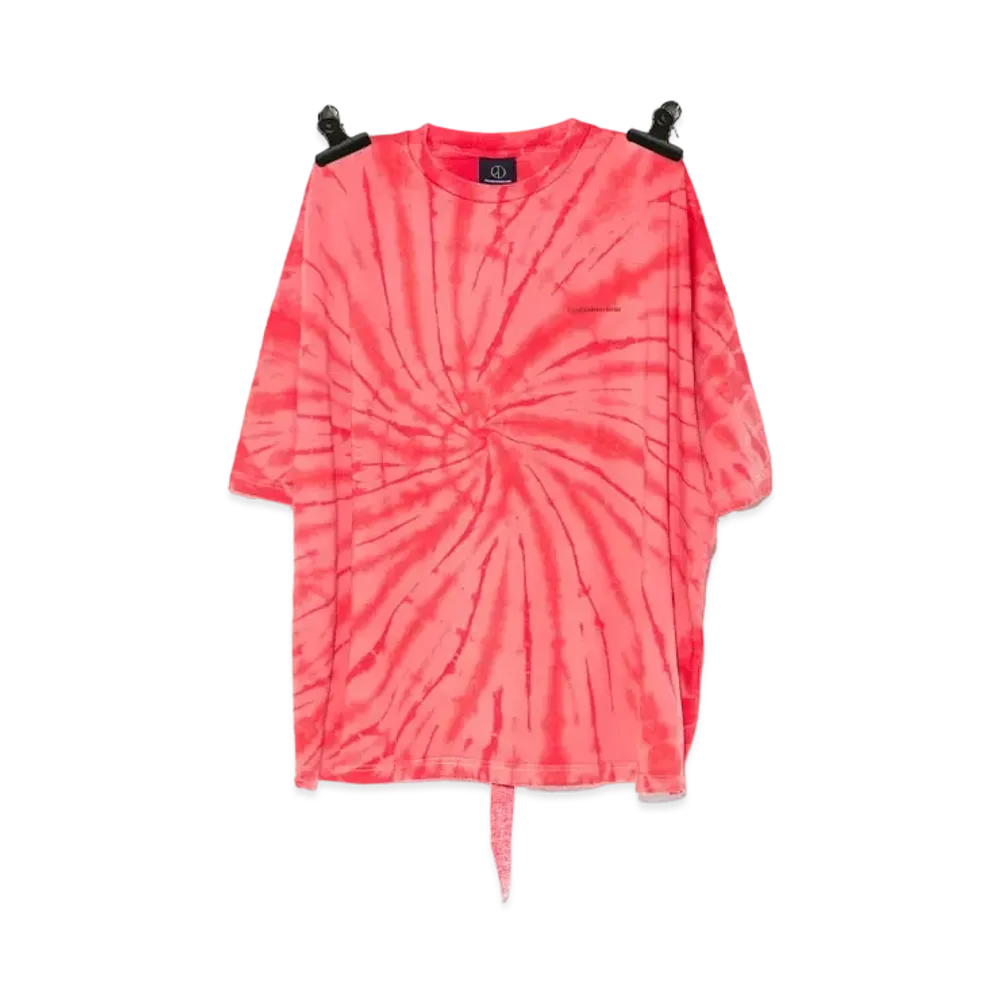 PEACEMINUSONE PMO TYE-DYE T-SHIRT #5 "Red" / G-DRAGON