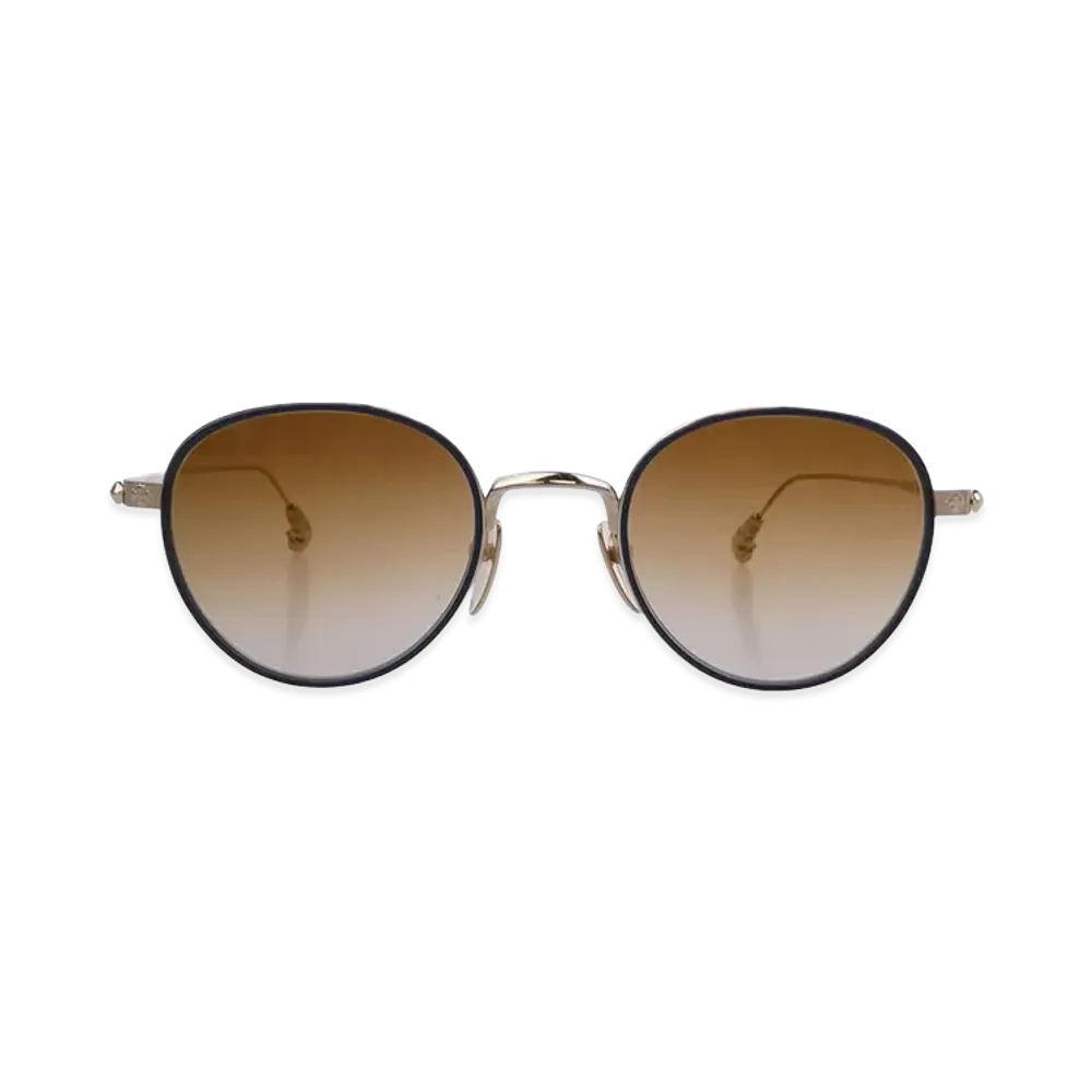 Chrome Hearts BONE PRONE IV Sunglasses "Gold/Brown"