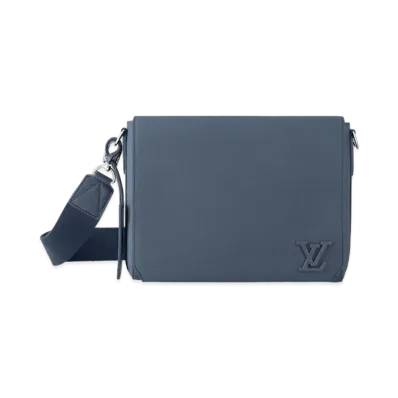 Louis Vuitton Takeoff Messenger LV Aerogram "Marine"