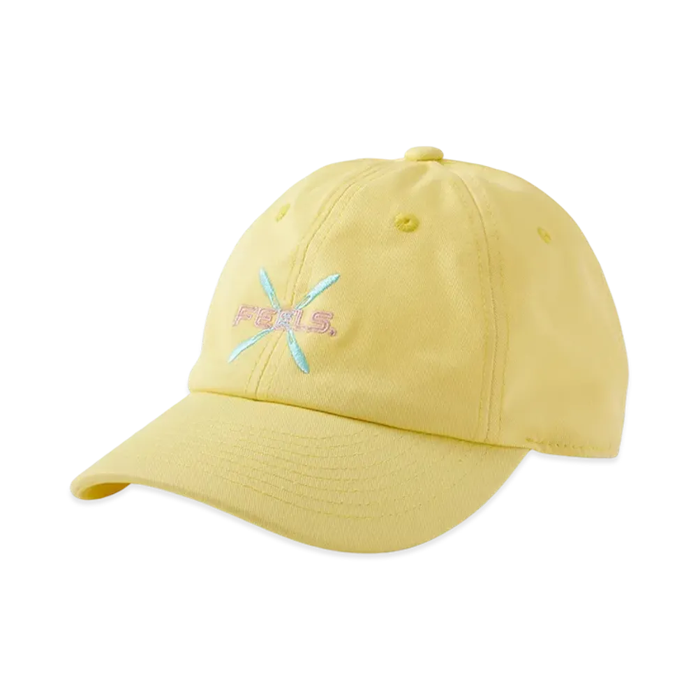 FEELS. Cross Logo Cap "Pale Yellow"