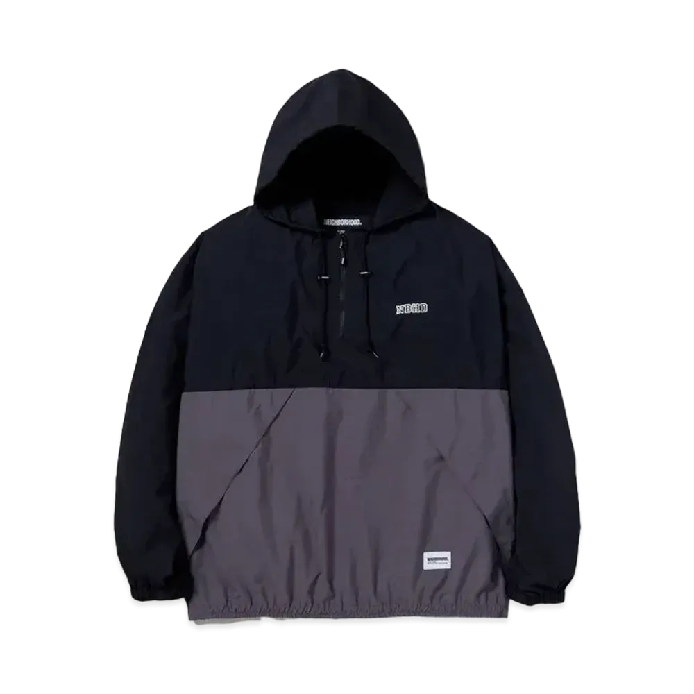 NEIGHBORHOOD Bicolor Anorak Jacket "Black"