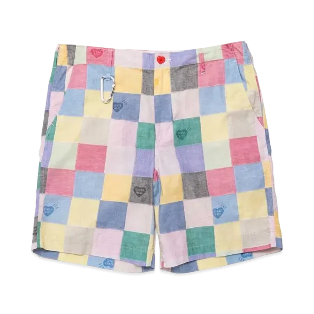 HUMAN MADE PATCHWORK SHORTS "Pink"
