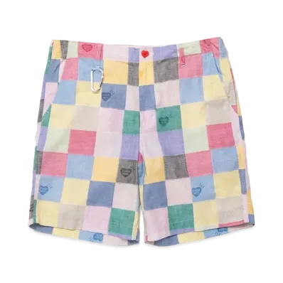 HUMAN MADE PATCHWORK SHORTS "Pink"