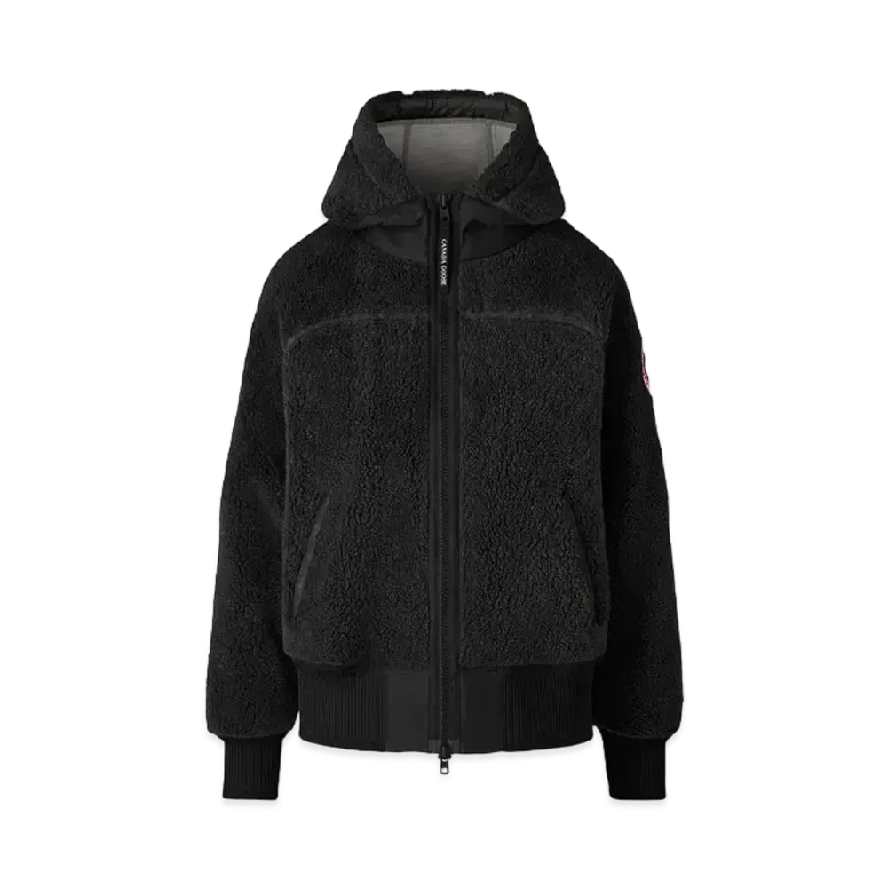 CANADA GOOSE Simcoe Oversized Hoody Kind High Pile Fleece "Black"