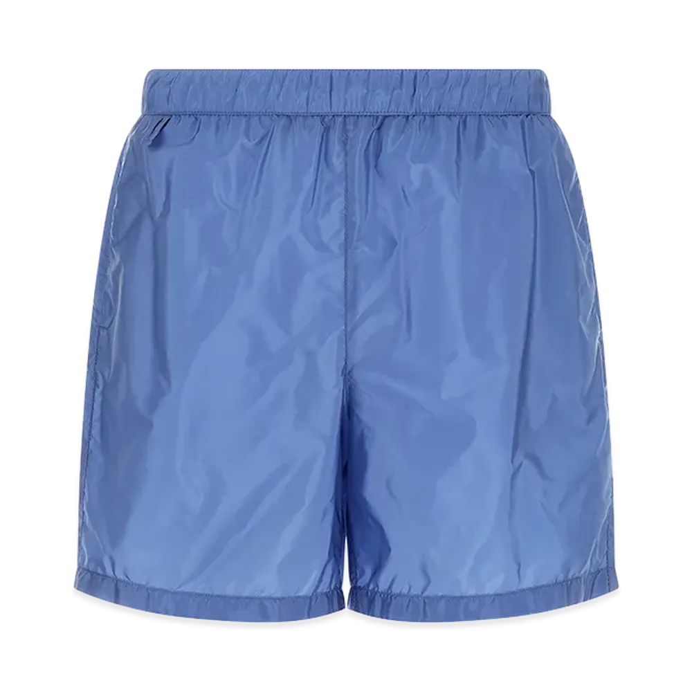 PRADA Re-Nylon Feather Swimsuit "Light Blue"