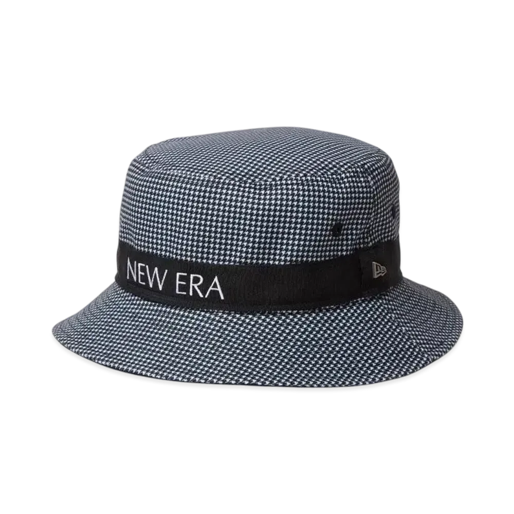 NEW ERA Golf Women's Bucket 01 Houndstooth "White/Black"