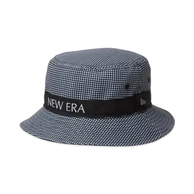 NEW ERA Golf Women's Bucket 01 Houndstooth "White/Black"