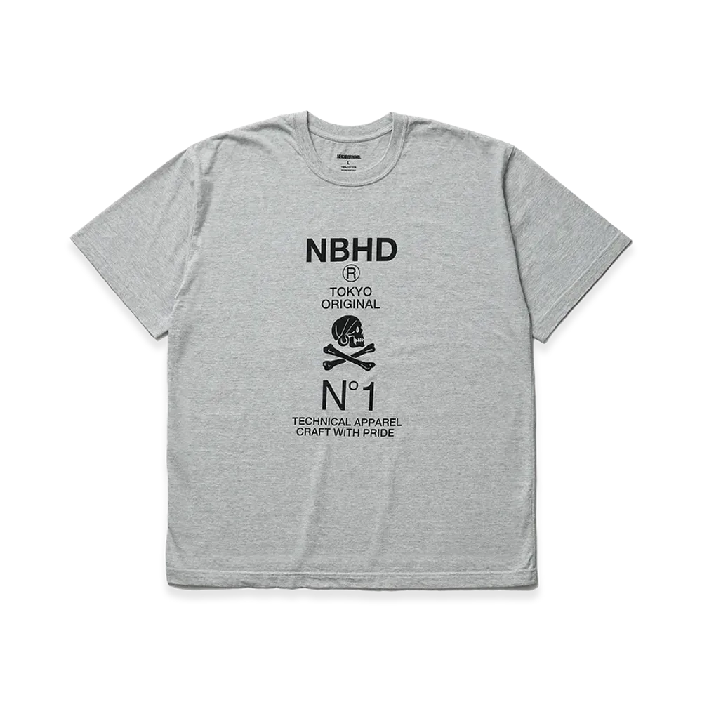 NEIGHBORHOOD NH . Tee SS-8 "Gray"