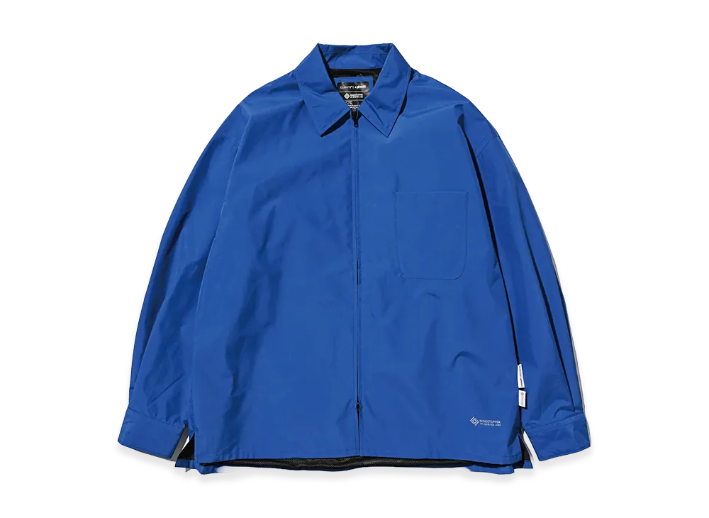 CLESSTE +Phenix Windstopper By Gore-Tex Labs City Uniform Zipup L/S Shirt "Blue"