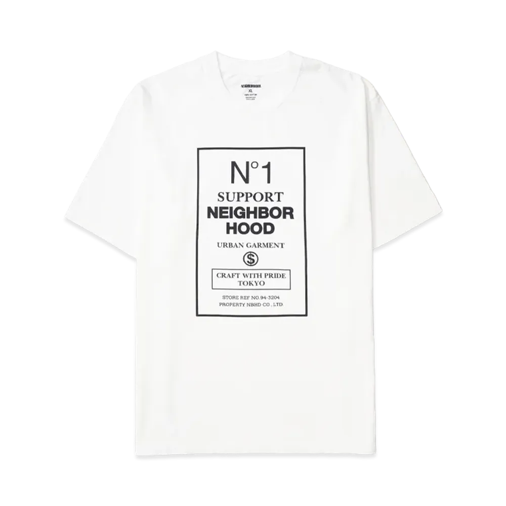 NEIGHBORHOOD NH . Tee SS-15 "White"