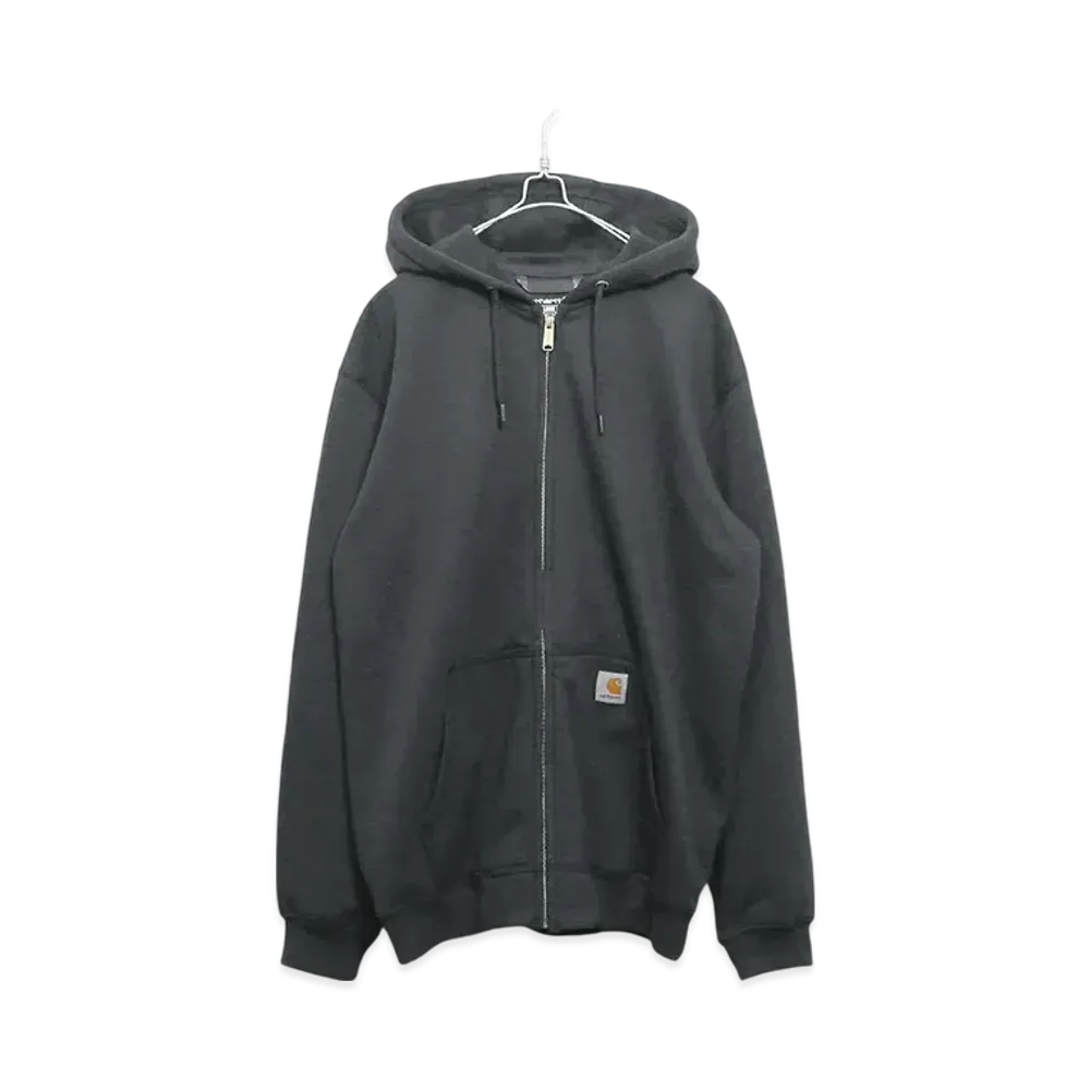 Carhartt WIP Midweight Zip Front Sweat Parka "Chacoal"