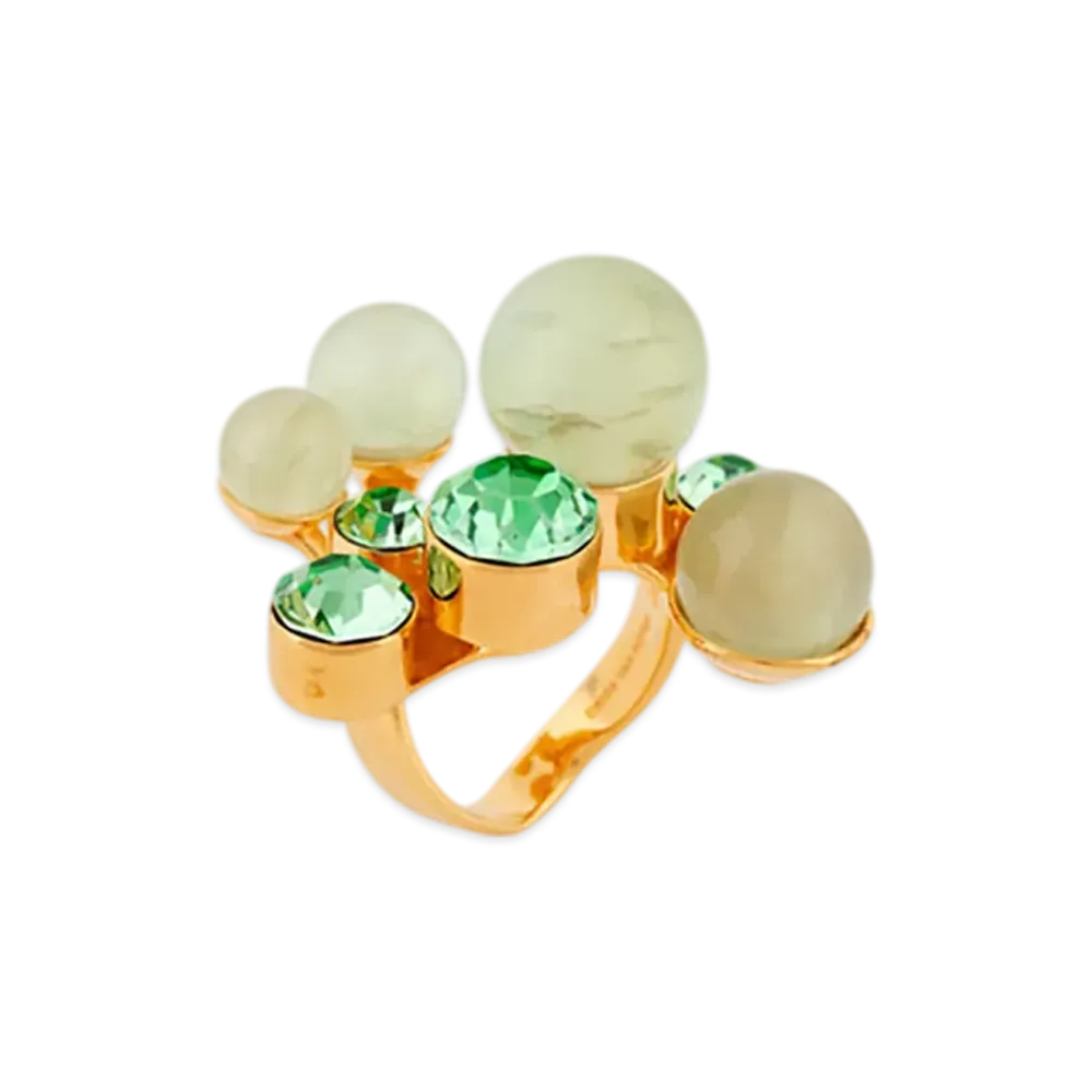 DRIES VAN NOTEN Women's Ornamented Ring "Pastel"